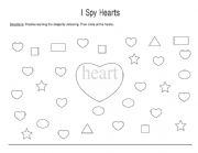 2D heart shape activity