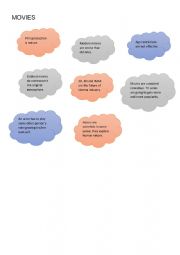 English Worksheet: Movies Discussion