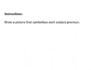 English Worksheet: Subject Pronouns