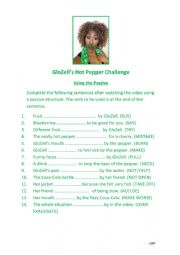 English Worksheet: Video Activity - Passive