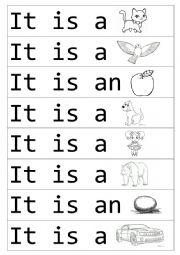 English Worksheet: Sight words reading