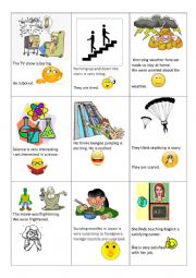 English Worksheet: Adjectives -ED  -ING