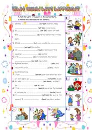 English Worksheet: What would have happened? Type 3 Conditional Sentences