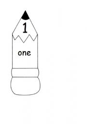 English Worksheet: The numbers