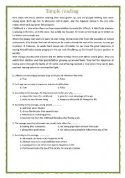 reading form