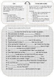 English Worksheet: 