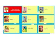 English Worksheet: Toy Story worksheet 