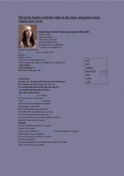 English Worksheet: Billie Eilish- Everything I wanted