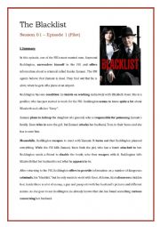 The Blacklist Season 01 Episode 1 Pilot