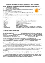 BBC 6-minute English CORONAVIRUS VERSUS other pandemics