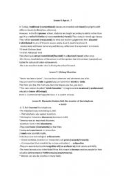 English Worksheet: bac tunisia