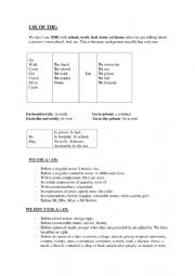 English Worksheet: uses or non uses of articles: THE, A, AN, with exercises to practice