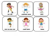English Worksheet: warm up games