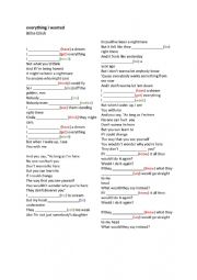 English Worksheet: Billie Eilish 
