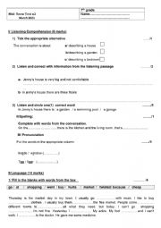 mid-term test n°2