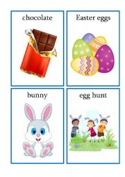 English Worksheet: Easter flashcards