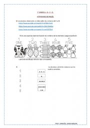 English Worksheet: 1st grade