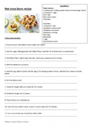 Hot cross buns 2: the recipe