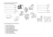 Wild animals activity