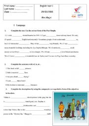 Exam /superlative form/prepositions/Australia