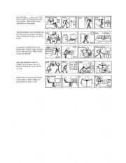 English Worksheet: DAILY ROUTINES