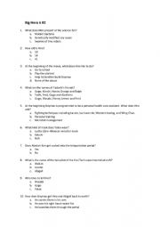 English Worksheet: Big Hero
