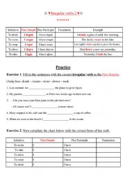 Irregular Verbs 2