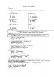 Module 3 test