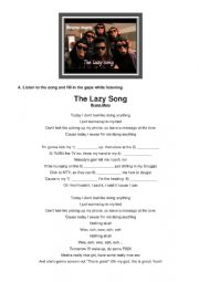 The lazy song