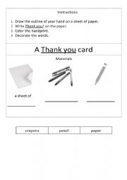 English Worksheet: Giving instructions