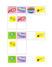 English Worksheet: Ketchup on Your Cornflakes Bingo and flashcards