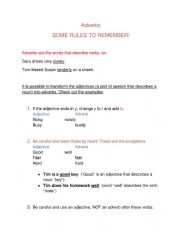 Adverbs information