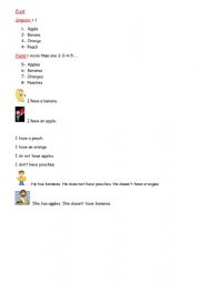 English Worksheet: Singular plural