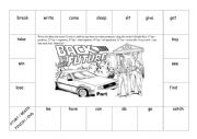 English Worksheet: Simple Past Irregular Verbs Ludo