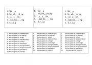 English Worksheet: GOOD AT speaking activity + sports activities vocab