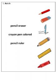 SCHOOL SUPPLIES