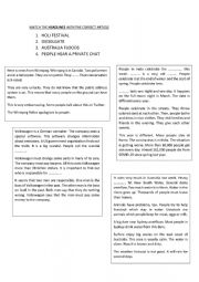 English Worksheet: Headline Matching