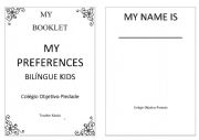 English Worksheet: Preferences - Final Project