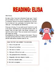Reading: Elisa