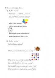 12 Conversation
