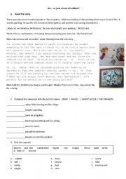 English worksheet: Art  or just a load of rubbish 