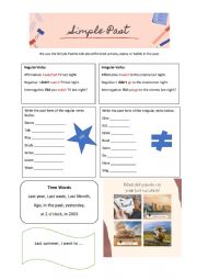 Simple Past worksheet