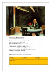 The Automat By Edward Hopper