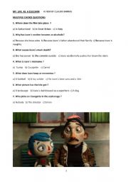 MY LIFE AS A ZUCCHINI FILM QUESTIONNAIRE