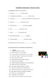 English Worksheet: Present Simple worksheet