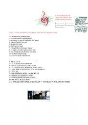 English Worksheet: Hey, dear Delilah