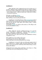 Conditionals Exercises