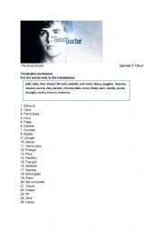 English Worksheet: The good doctor