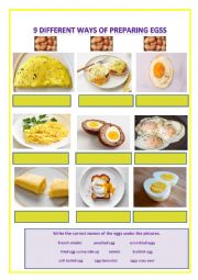 9 WAYS OF PREPARING EGGS