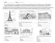 English Worksheet: Countries and Nationalities